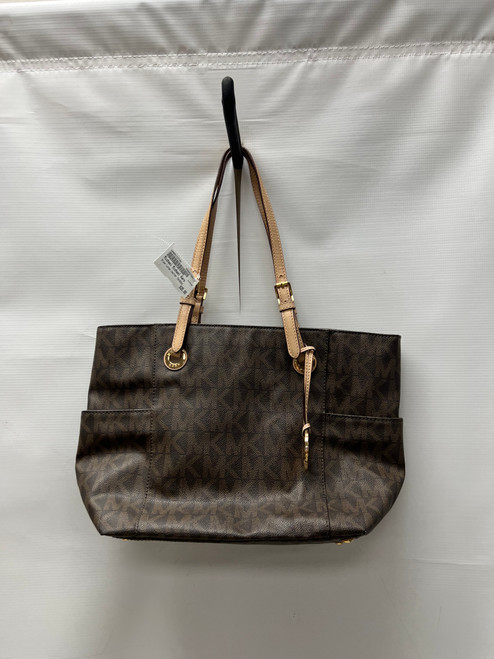 Vist Large View of Product Image Which is Used Michael Michael Kors Small Leather Handbag
