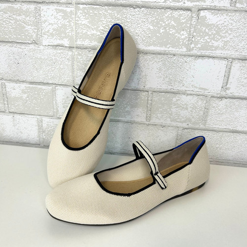 Vist Large View of Product Image Which is Used Rothy's Flats 8.5