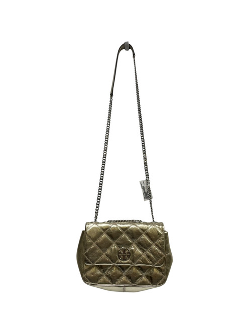 Vist Large View of Product Image Which is Used Tory Burch Small Leather Handbag