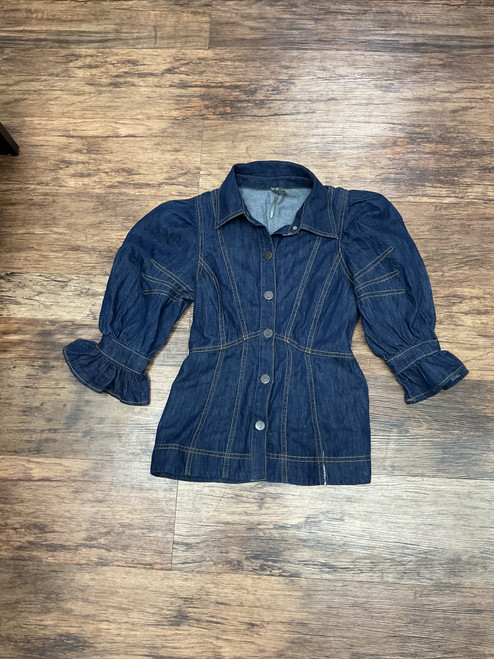 Vist Large View of Product Image Which is Used Anthropologie Long Sleeve Top XXS