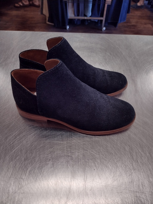 Vist Large View of Product Image Which is Used Frye Wedge Sandals 6.5