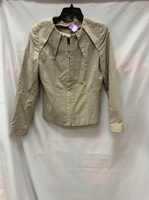 Used Tahari Long Light Jacket M-8/10 60009-S000588147 Vist Large View of Product Image Which is Used Tahari Long Light Jacket M-8/10