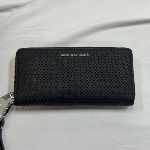 Vist Large View of Product Image Which is Used Michael Michael Kors Leather Wallet