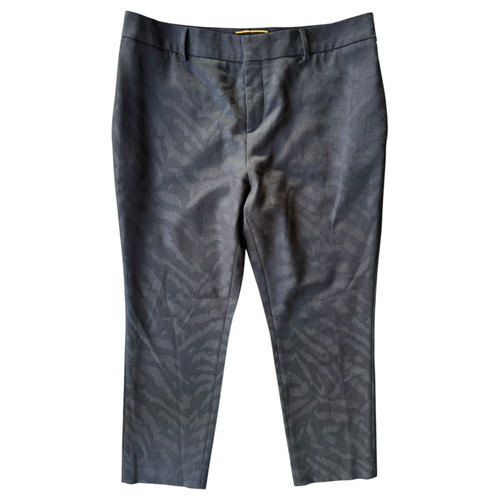 Vist Large View of Product Image Which is Used Saint Laurent Black Jacquard Virgin Wool Slacks EU 40 (US M)