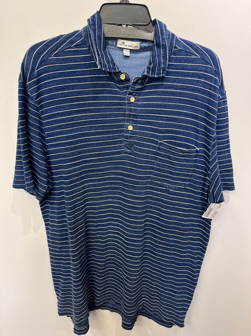 Vist Large View of Product Image Which is Used Peter Millar Mens Short Sleeve Top L/16-16.5