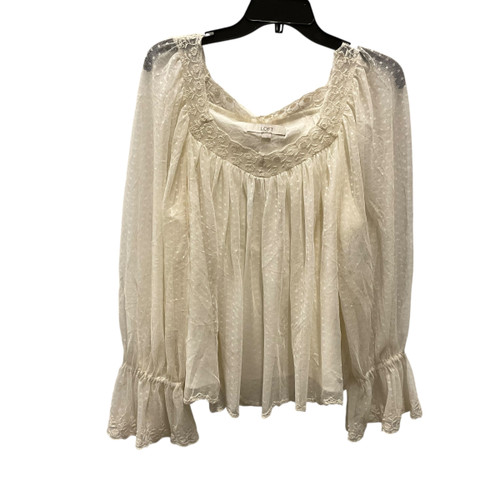 Used LOFT Long Sleeve Top L-12/14 60105-S000259182 Vist Large View of Product Image Which is Used LOFT Long Sleeve Top L-12/14