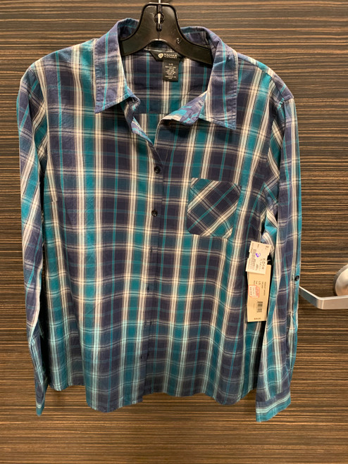 Vist Large View of Product Image Which is Used Haggar Long Sleeve Top L-12/14