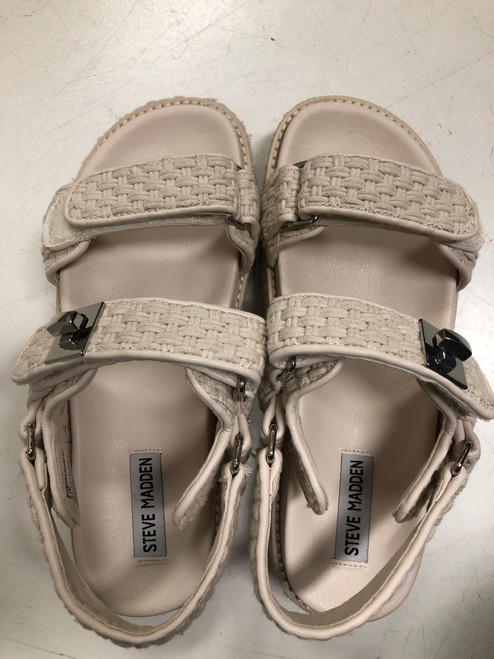 Vist Large View of Product Image Which is Used Steve Madden Wedge Sandals 9.5