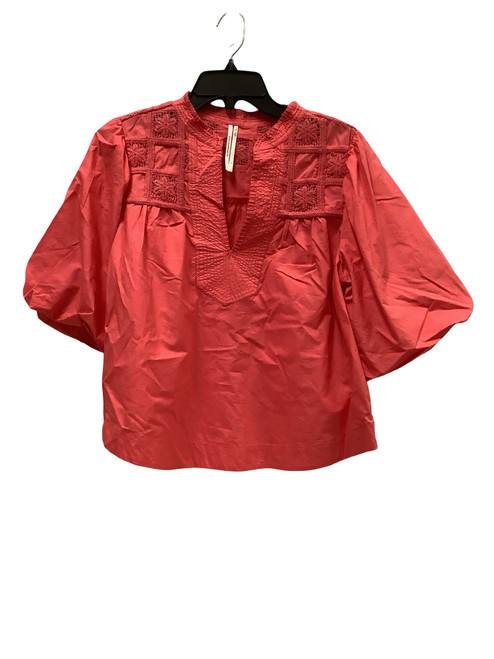 Vist Large View of Product Image Which is Used Anthropologie Short Sleeve Top S-4/6