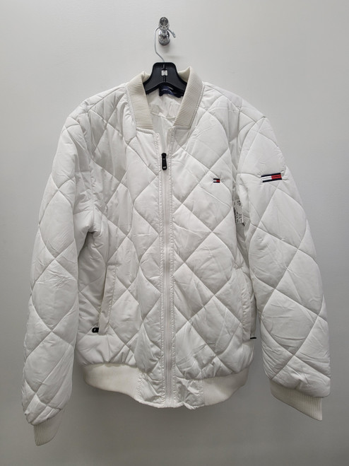 Vist Large View of Product Image Which is Used White Tommy Hilfiger Short HeavyCoat 3X-22