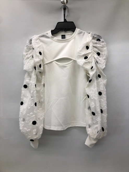 Vist Large View of Product Image Which is Used Shein Long Sleeve Top S-4/6