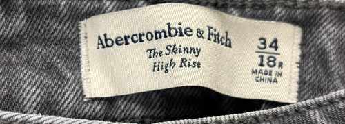 Vist Large View of Product Image Which is Used Abercrombie & Fitch Denim 18-34