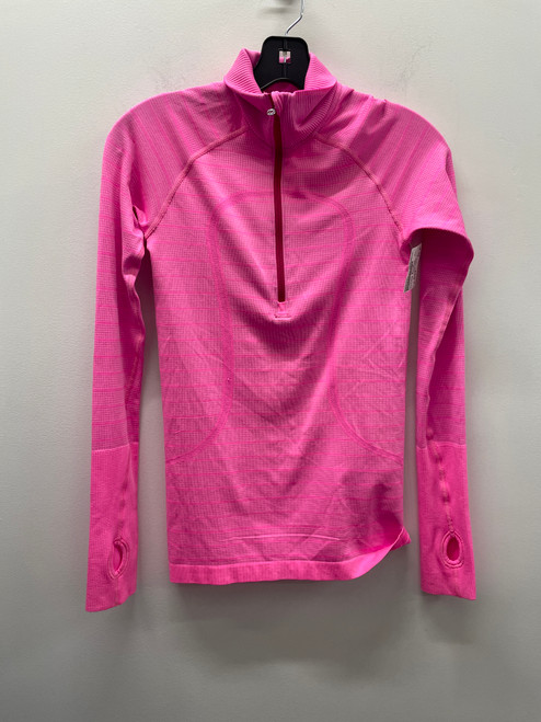 Vist Large View of Product Image Which is Used Pink Lululemon Athletica Active Long Sleeve XS-0/2