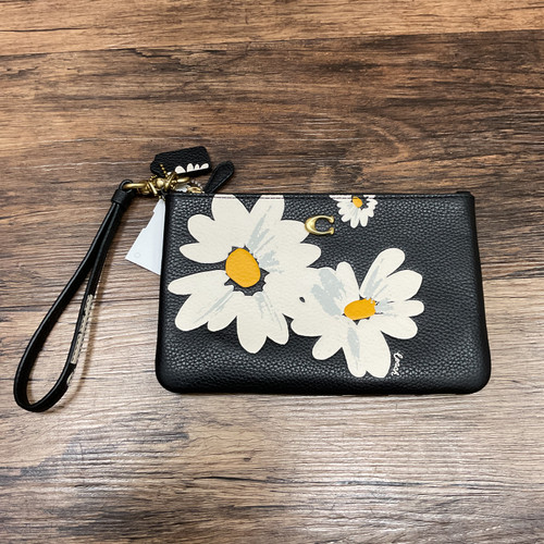 Vist Large View of Product Image Which is Used Coach Leather Wristlet