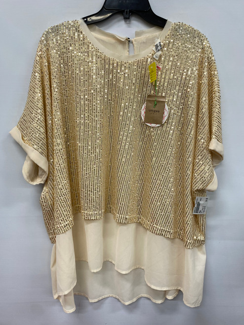 Vist Large View of Product Image Which is Used Umgee Short Sleeve Top L-12/14