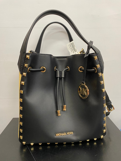 Vist Large View of Product Image Which is Used Michael Michael Kors Large Leather Handbag