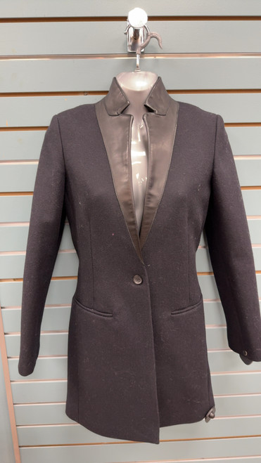 Vist Large View of Product Image Which is Used All Saints Leather Jacket XS-0/2