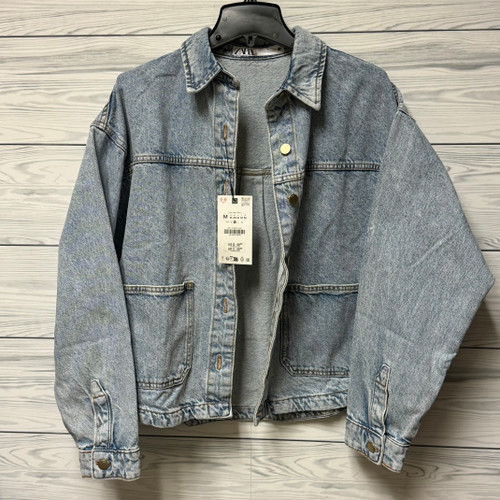 Vist Large View of Product Image Which is Used Zara Denim Jacket M-8/10
