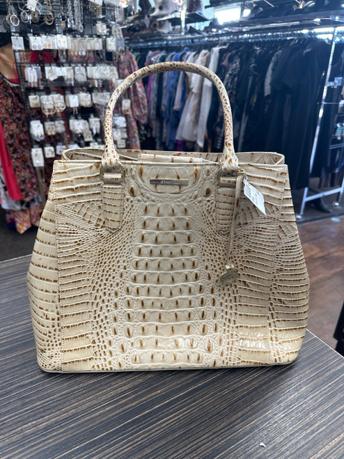 Vist Large View of Product Image Which is Used Brahmin Xlarge Leather Handbag