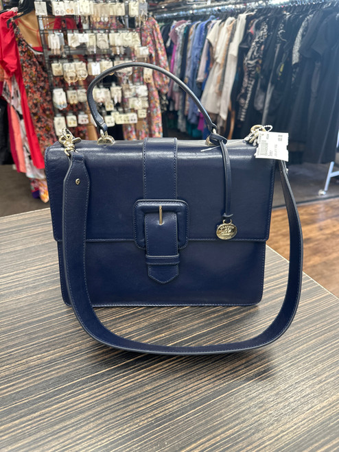 Vist Large View of Product Image Which is Used Brahmin Large Leather Handbag