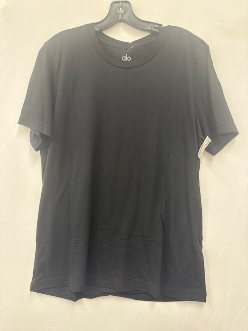 Vist Large View of Product Image Which is Used Black Alo Yoga Mens Active T-Shirt M