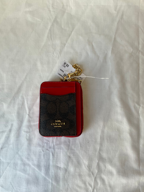 Vist Large View of Product Image Which is Used Coach Leather Wallet