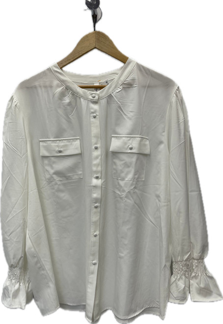 Vist Large View of Product Image Which is Used Ny Collection Long Sleeve Top 3X-22