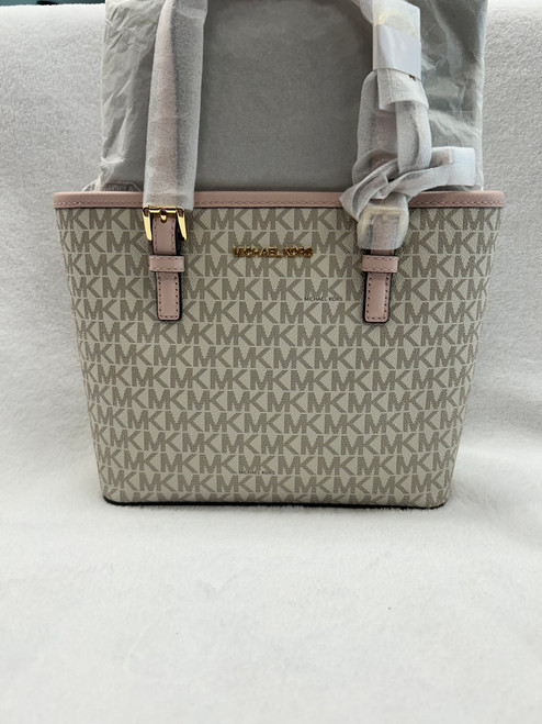 Vist Large View of Product Image Which is Used Michael Michael Kors Large Leather Handbag