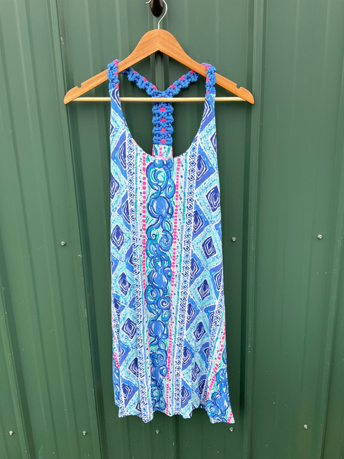 Vist Large View of Product Image Which is Used Lilly Pulitzer Spring Short Dress F M-8/10