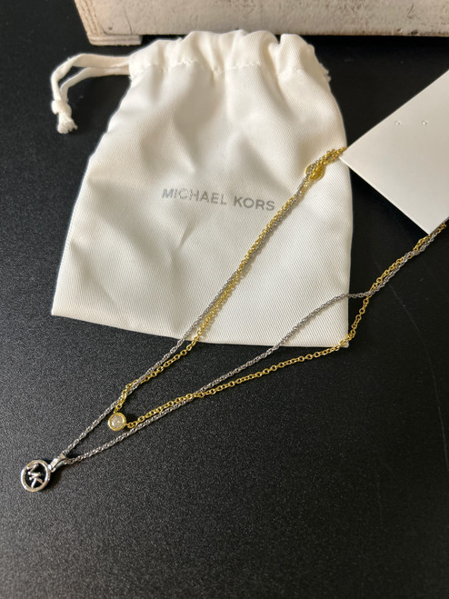 Vist Large View of Product Image Which is Used Michael Michael Kors Necklace bd