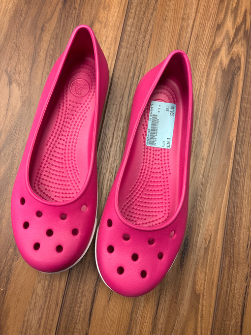 Vist Large View of Product Image Which is Used Crocs Flats 8