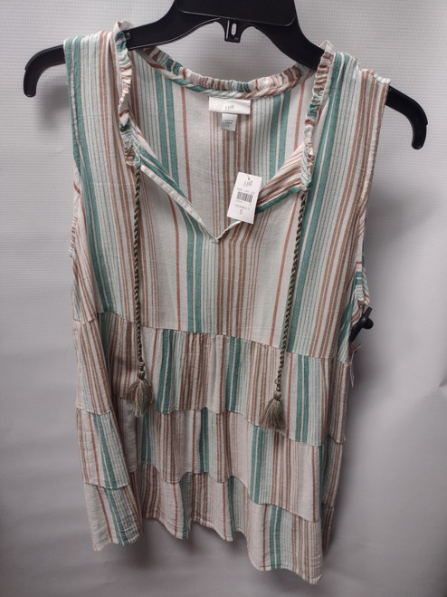 Vist Large View of Product Image Which is NWT J. Jill Sleeveless Top F S-4/6