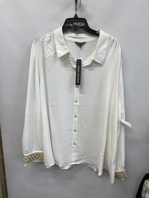 Vist Large View of Product Image Which is Used Unique Spectrum Long Sleeve Top 3X-22