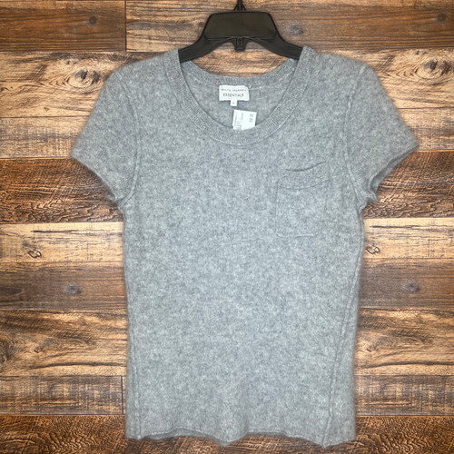 Vist Large View of Product Image Which is Used White + Warren Essentials  CASHMERE Lightweight Sweater L-12/14