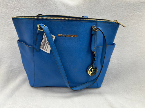 Vist Large View of Product Image Which is Used Michael Michael Kors Large Leather Handbag