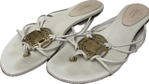 Vist Large View of Product Image Which is Used Versace Sandals 6 AS IS 