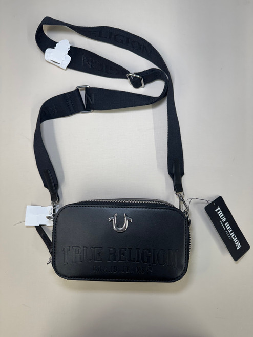 Vist Large View of Product Image Which is Used True Religion Small Leather Handbag