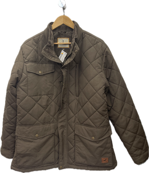 Vist Large View of Product Image Which is Used Yellowstone Men's Long Heavy Coat XL