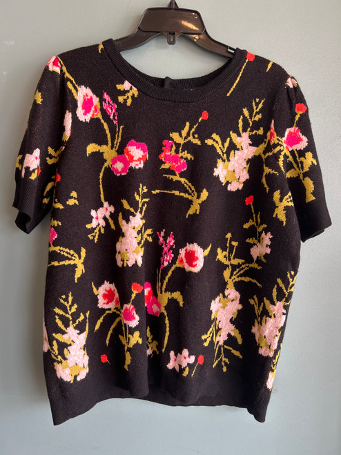 Vist Large View of Product Image Which is Used Tahari Short Sleeve Sweater 1X-18 off2