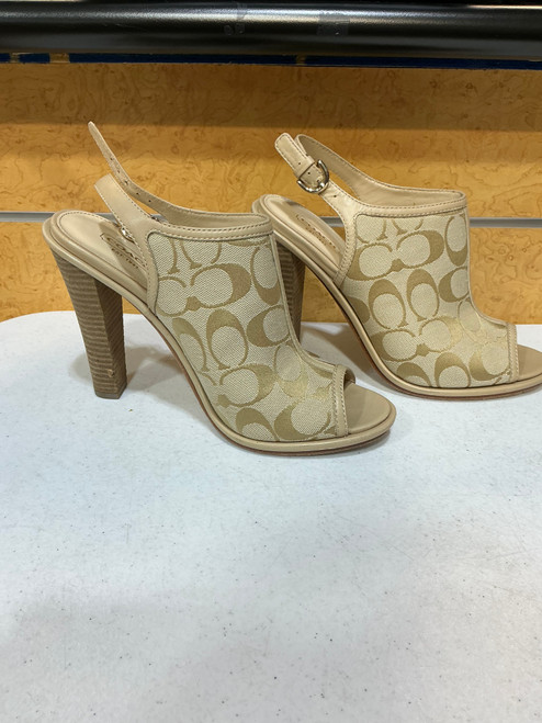 Used Coach High Heels 8.5 60126-S000402899 Vist Large View of Product Image Which is Used Coach High Heels 8.5