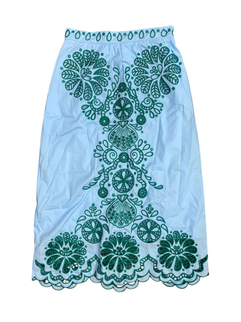 Vist Large View of Product Image Which is Used Farm Rio Long Skirt 4-27