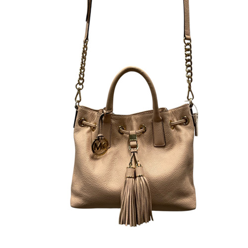 Used Michael Michael Kors Large Leather Handbag 60105-S000260165 Vist Large View of Product Image Which is Used Michael Michael Kors Large Leather Handbag