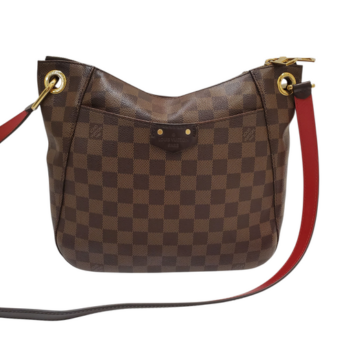 Vist Large View of Product Image Which is Used Louis Vuitton Damier Ebene South Bank Besace