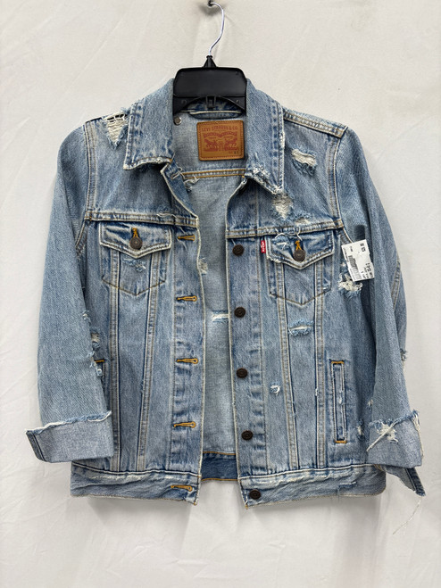 Vist Large View of Product Image Which is Used Levi's Denim Jacket XS-0/2