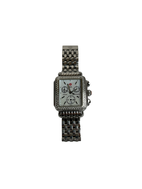 Vist Large View of Product Image Which is Used Michele Stainless Steel Watch