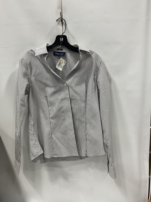 Vist Large View of Product Image Which is Used Jones New York Signature Long Sleeve Top S-4/6