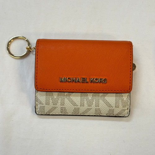 Used Michael Kors Leather Wallet 60140-S000695038 Vist Large View of Product Image Which is Used Michael Kors Leather Wallet