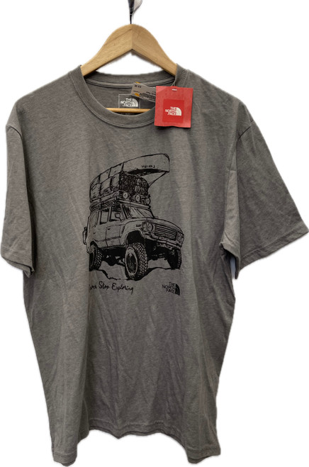 Vist Large View of Product Image Which is Used The North Face Mens T-Shirt L
