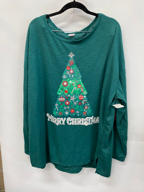 Vist Large View of Product Image Which is Used Unbranded Long Sleeve Top 2X-20