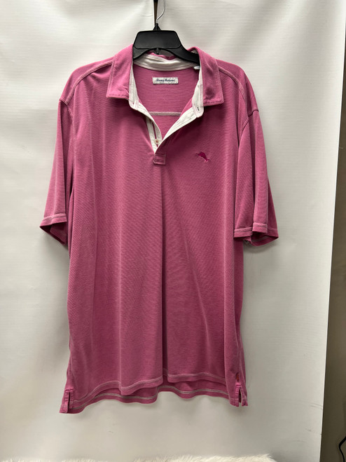 Vist Large View of Product Image Which is Used Tommy Bahama Mens Short Sleeve Top 2X/18-18.5